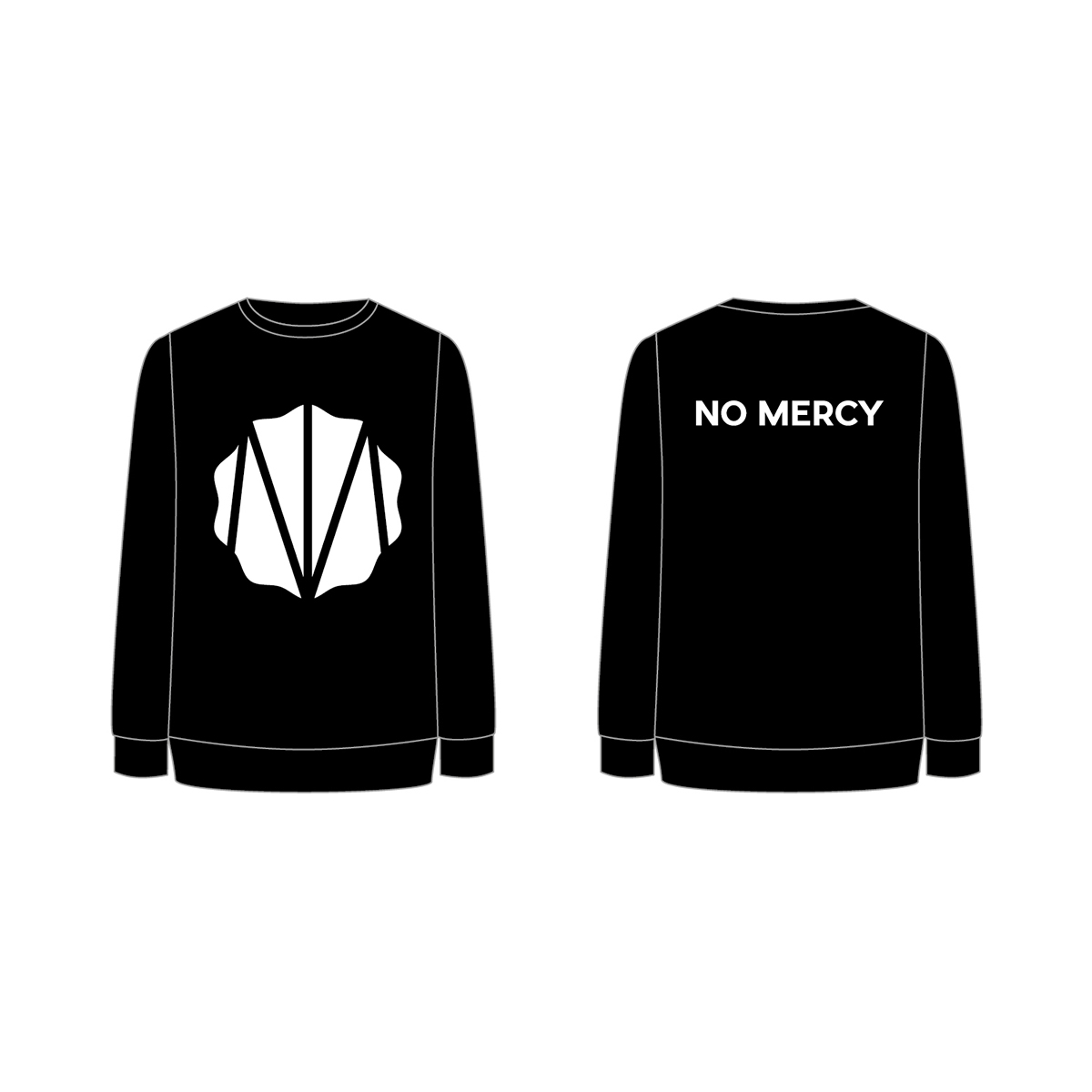 NO MERCY sweater